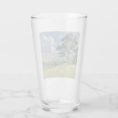 フランスのまわりにルーラルランドスケープメレヴィル(アート) タンブラーグラス (裏面)