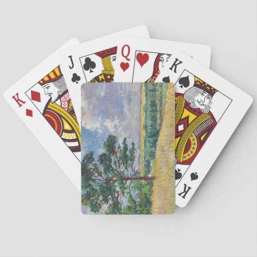 フランスのまわりにルーラルランドスケープメレヴィル（アート） トランプ (裏面)