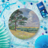 フランスのまわりにルーラルランドスケープメレヴィル（アート） ペーパープレート (パーティー)