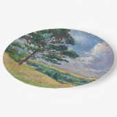 フランスのまわりにルーラルランドスケープメレヴィル（アート） ペーパープレート (アングル)