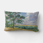 フランスのまわりにルーラルランドスケープメレヴィル（アート） ランバークッション (裏面)