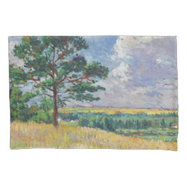 フランスのまわりにルーラルランドスケープメレヴィル（アート） 枕カバー