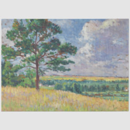 フランスのまわりにルーラルランドスケープメレヴィル（アート） 薄葉紙