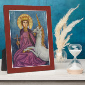 フランスのアイコン・プラークの聖イザベル フォトプラーク (側面)