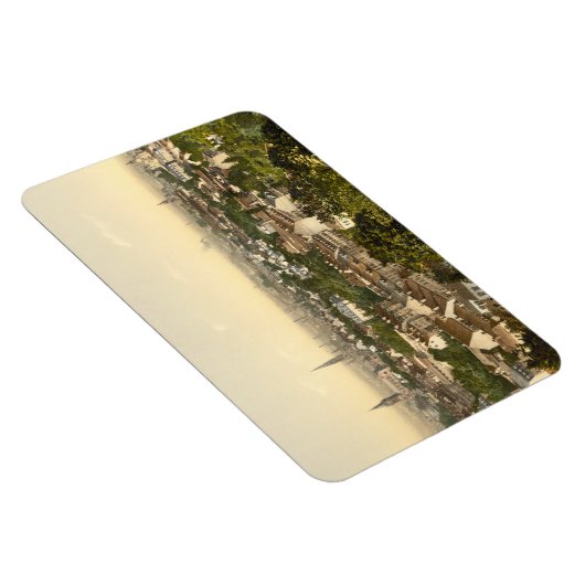 フランスのアルザス南部のミュールハウス マグネット (右側)