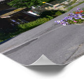 フランスのアルジェンティエール村 ポスター (角)