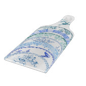 フランスのアンティークプレート | BLUE BIRD装飾板 カッティングボード (角)