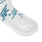 フランスのアンティークプレート | BLUE BIRD装飾板 カッティングボード (角)