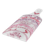 フランスのアンティークプレート | RED BUTTERFLY Board カッティングボード (角)