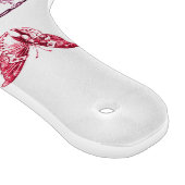 フランスのアンティークプレート | RED BUTTERFLY Board カッティングボード (角)