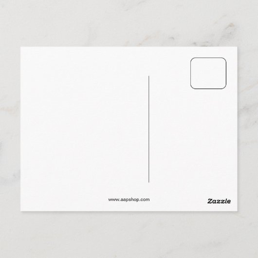 フランスのアンティーク車とアールデコ ポストカード (裏面)