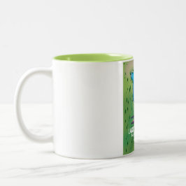 フランスのアンネシー湖 ツートーンマグカップ