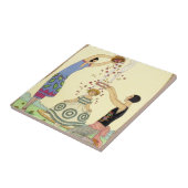 フランスのアールデコのタイルの春 タイル (側面)