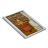 フランスのアールヌーボー歯磨き粉 ノートブック (右側)