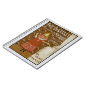 フランスのアールヌーボー歯磨き粉 ノートブック (左側)