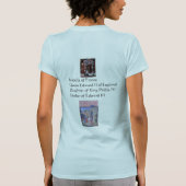 フランスのイザベラ女王 Tシャツ (裏面)