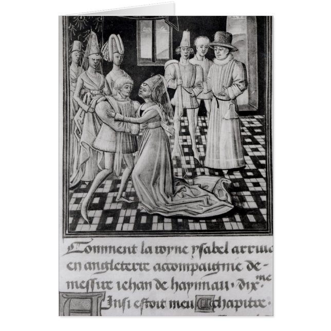 フランスのイザベラ、イギリスの女王 (正面)