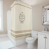 フランスのインスパイアシャワーカーテン シャワーカーテン (インサイチュ)