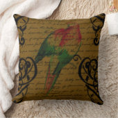 フランスのインスパイアヴィンテージタイポグラフィとグラフィックス クッション (ブランケット)