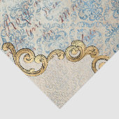 フランスのインスパイア華美青 薄葉紙 (詳細)