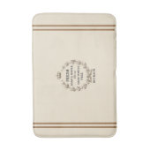 フランスのインスパイア バスマット (正面縦)