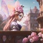 フランスのインスパイアPink Water Color Accessoriesバッグ アクセサリーポーチ