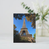 フランスのエッフェル塔 シーズンポストカード (スタンド正面)