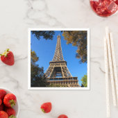 フランスのエッフェル塔 スタンダードカクテルナプキン (インサイチュ)