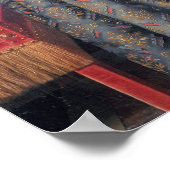 フランスのエリザベスポートレート(1602年~44年)の娘 ポスター (角)