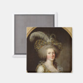 フランスのエリザベス マグネット (正面/裏面)