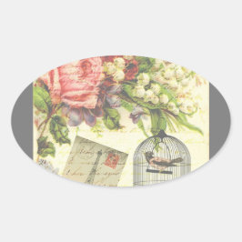 フランスのエレガントなヴィンテージ パリ ステッカー