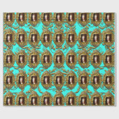 フランスのエレガントな小規模の女王 ラッピングペーパー (フラット)