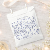 フランスのエレガントフローラショッピング紙バッグ フェイバーバッグ (クリップ留めされた状態)