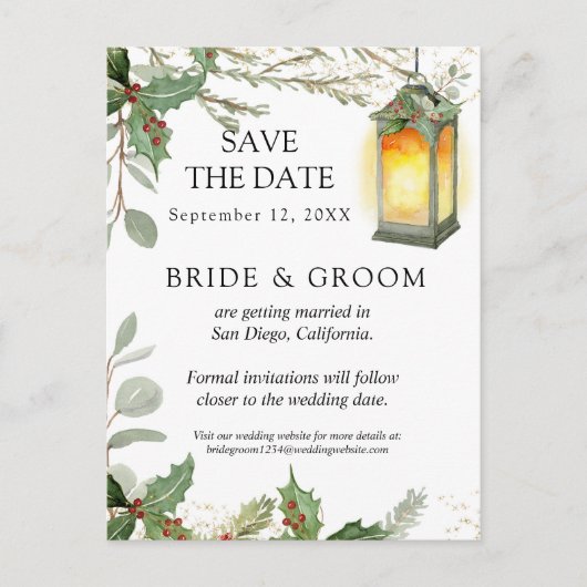 フランスのエレガントフローラブルーヴィンテージ迷惑ジャーナル 案内ポストカード (正面)