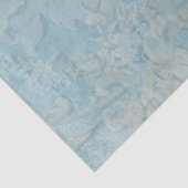 フランスのエレガントヴィンテージ壁紙Blue Decompage 薄葉紙 (詳細)