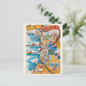 フランスのオパール海岸 ポストカード (スタンド正面)