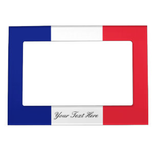 フランスのカスタムな磁気写真フレームのフランスのな旗 マグネットフレーム