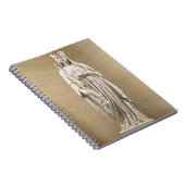 フランスのカスティリャの(1188-1252年の)女王のBlanche、18 ノートブック (右側)