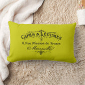 フランスのカフェ装飾用クッション ランバークッション (ブランケット)