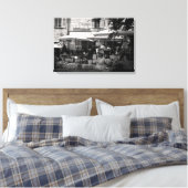 フランスのカフェ キャンバスプリント (インサイチュ (寝室))