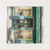 フランスのカフェ:ベルサイユの居心地の良いシーン。 タペストリー (正面(横))