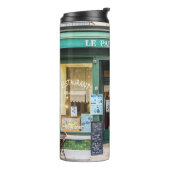 フランスのカフェ：ベルサイユの居心地の良いシーン。 タンブラー (回転左)