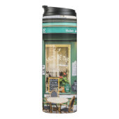 フランスのカフェ：ベルサイユの居心地の良いシーン。 タンブラー (回転右)