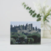 フランスのカルカソンヌ州ランジェドク・ロシロンのLa Cite ポストカード (スタンド正面)