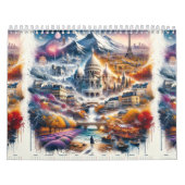 フランスのカレンドライヤーデメルヴェイユ：ウンオディセー カレンダー (カバー)