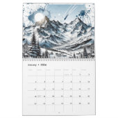 フランスのカレンドライヤーデメルヴェイユ:ウンオディセー カレンダー (1月 2026)