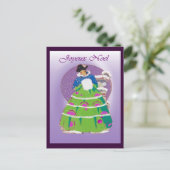 フランスのクリスマスカード1904, Joyeux Noel シーズンポストカード (スタンド正面)