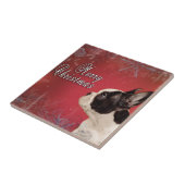 フランスのクリスマスカード タイル (側面)