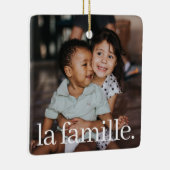 フランスのクリスマスツリー セラミックオーナメント (右)