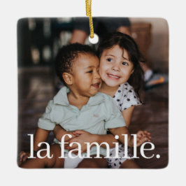 フランスのクリスマスツリー セラミックオーナメント